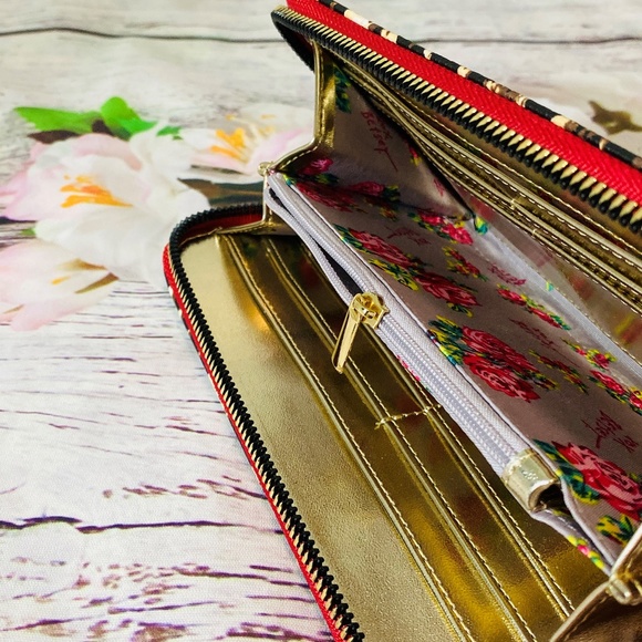 NWT Betsey Johnson Leopard Print Wallet - Picture 4 of 5